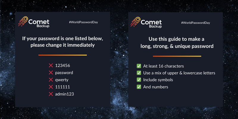 Bad Passwords vs Good Passwords