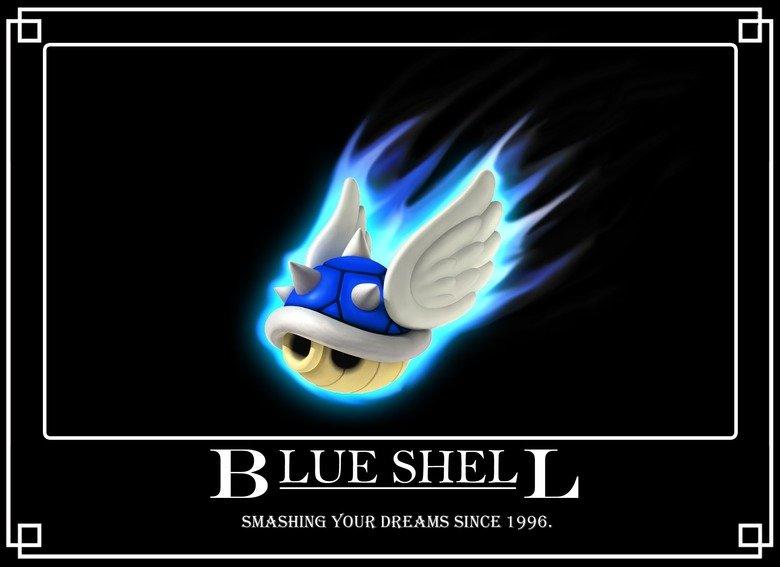 Blue Shell - Smashing your dreams since 1996